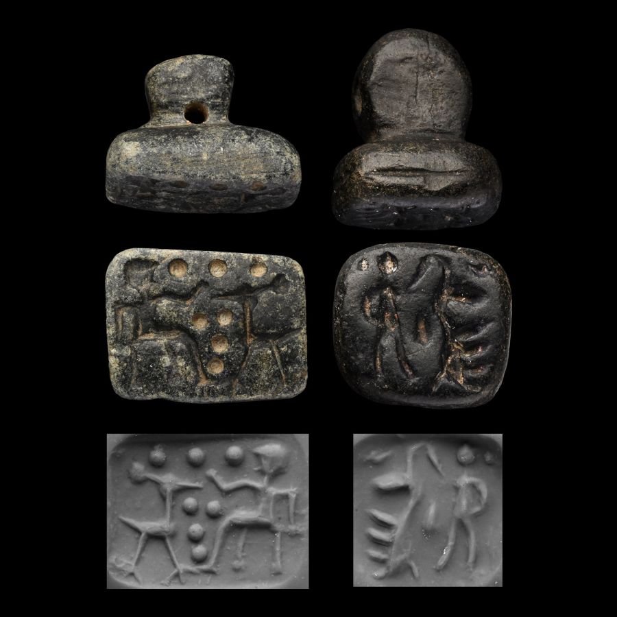 Western Asiatic Stone Stamp Seal Group