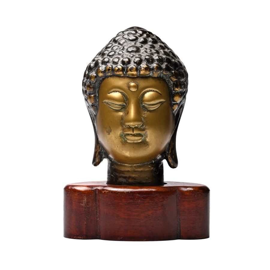Bronze Head of Buddha
