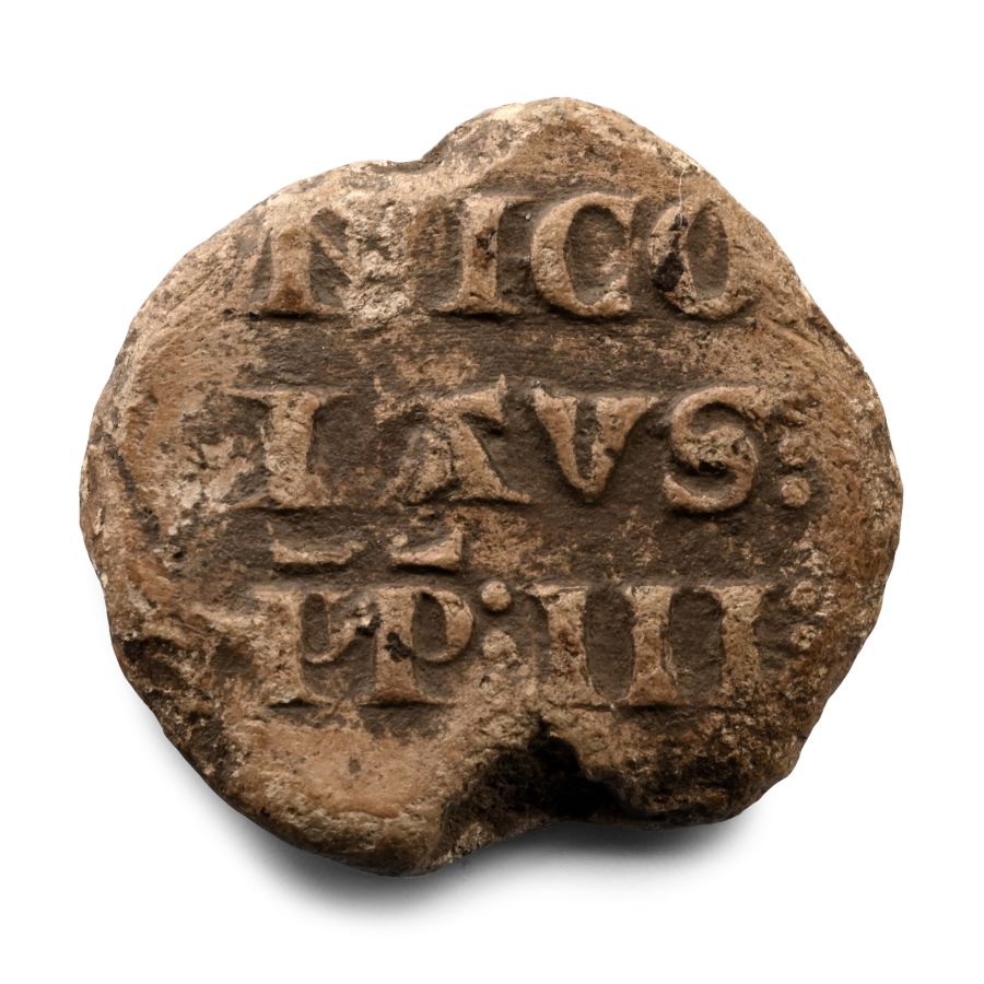 Medieval Pope Nicholas III Lead Papal Bulla