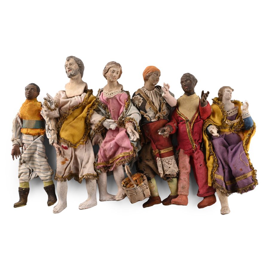 Post Medieval Nativity Doll Collection