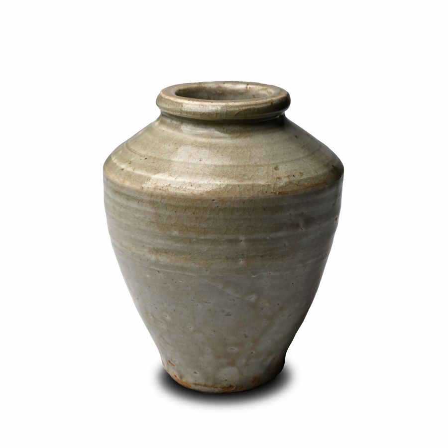 Song Decorated Glazed Stoneware Vase