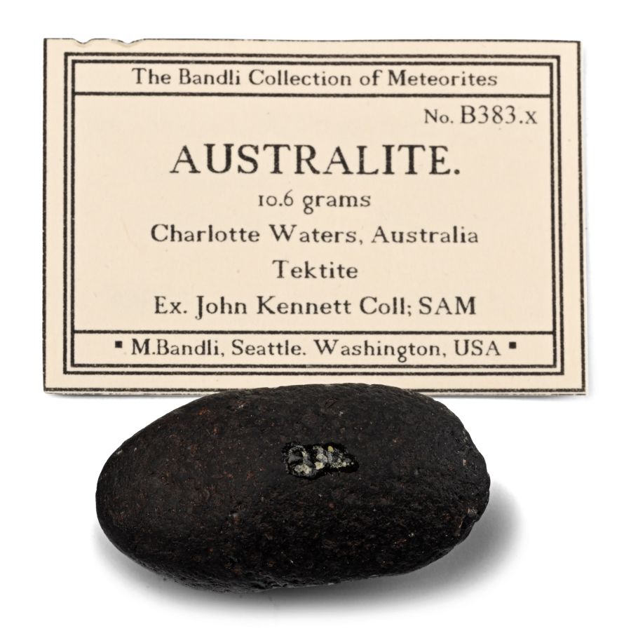 Australian Meteorite Crater Tektite Specimen