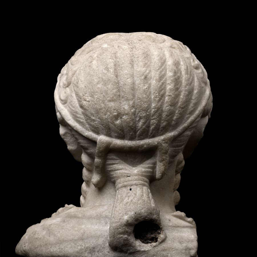 Roman Marble Portrait Bust of an Aristocratic Woman