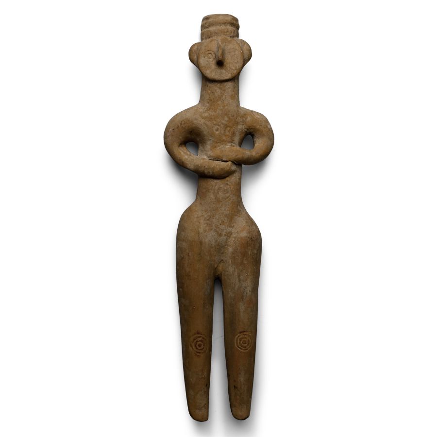 Amlash Style Terracotta Idol