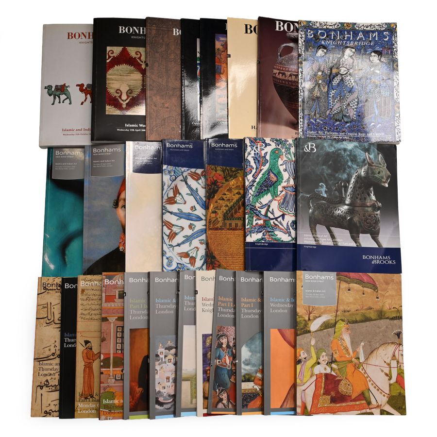 Bonhams Islamic and Indian Art Auction Catalogue Group - 27 Titles