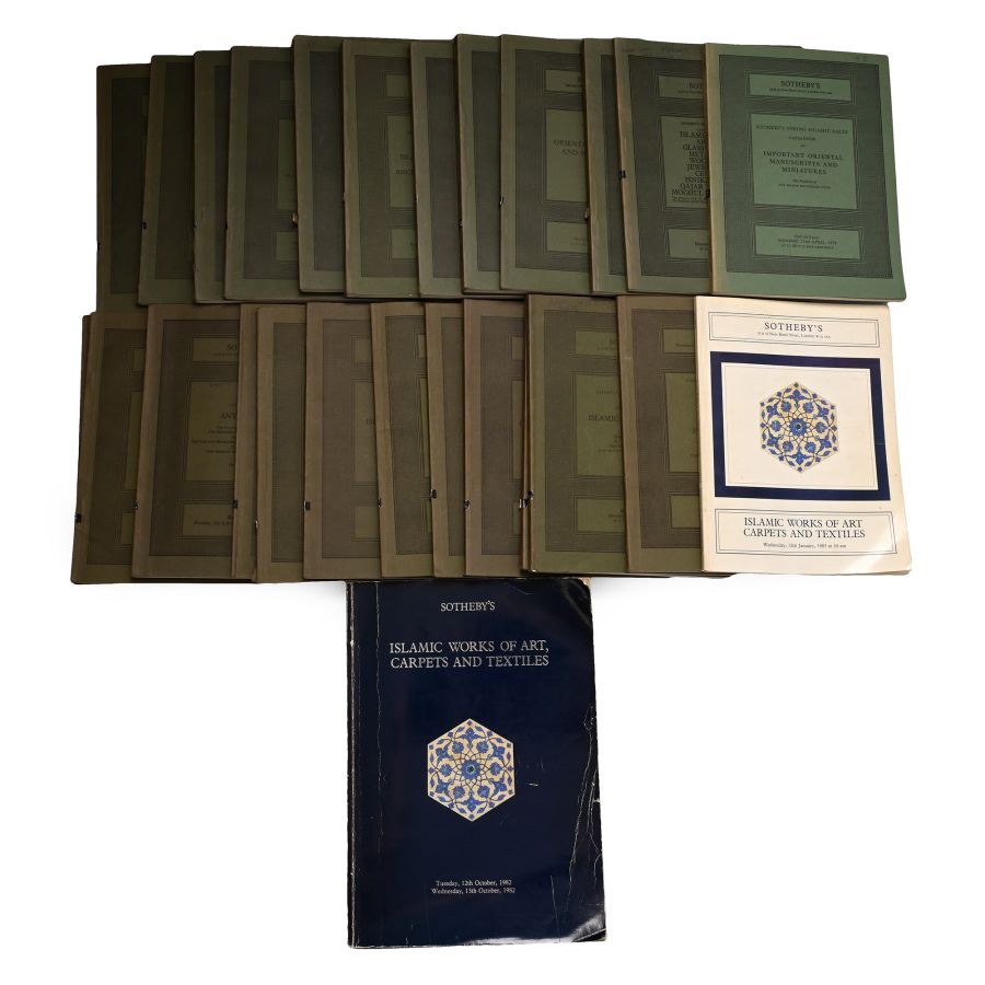 Sotheby's Islamic and Indian Art Auction Catalogue Group - 25 Titles