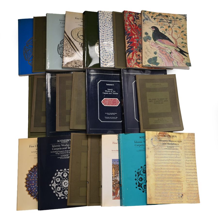 Sotheby's Islamic and Indian Art Auction Catalogue Group - 24 Titles