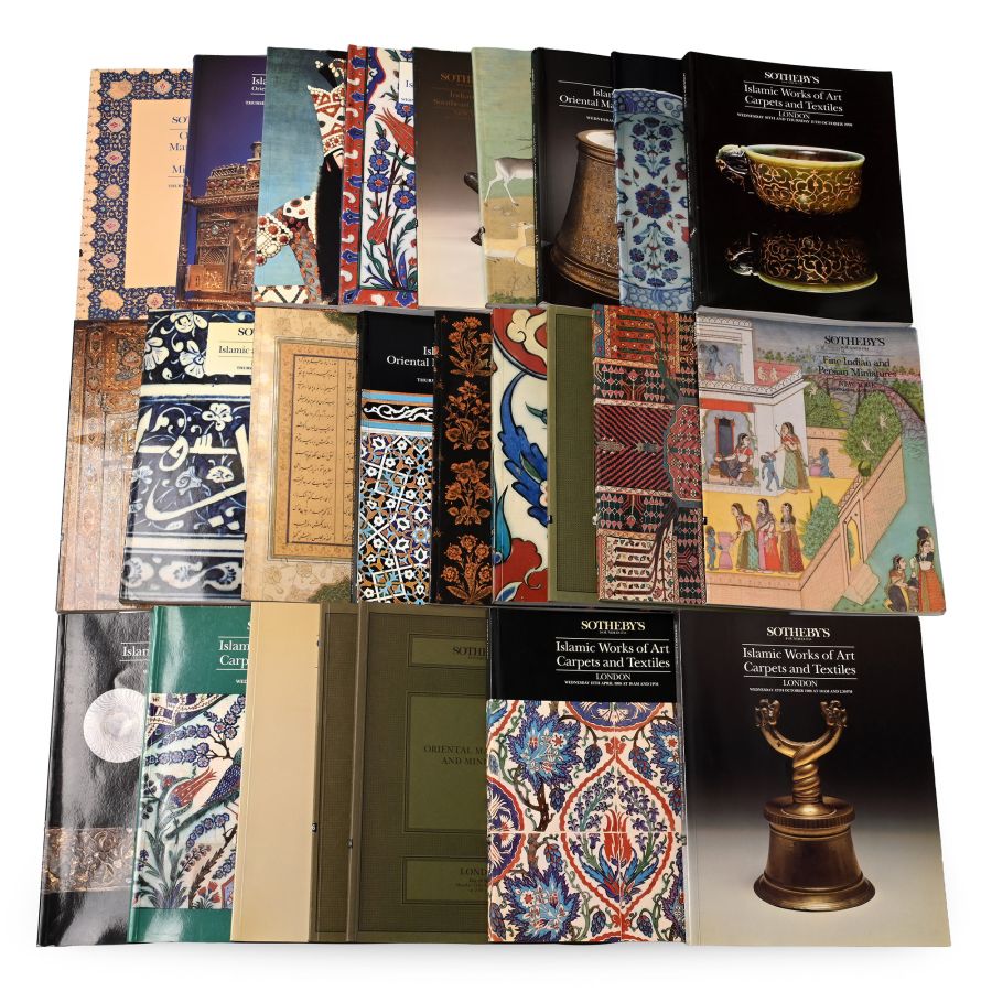 Sotheby's Islamic and Indian Art Auction Catalogue Group - 25 Titles