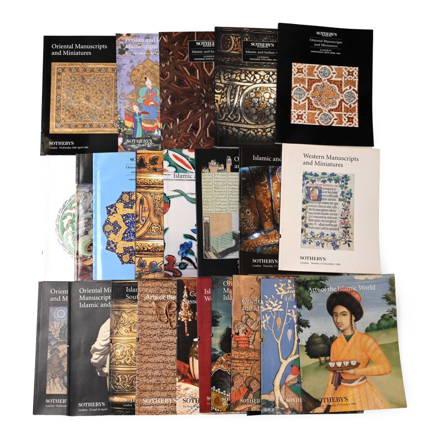 Sotheby's Islamic and Indian Art Auction Catalogue Group - 25 Titles