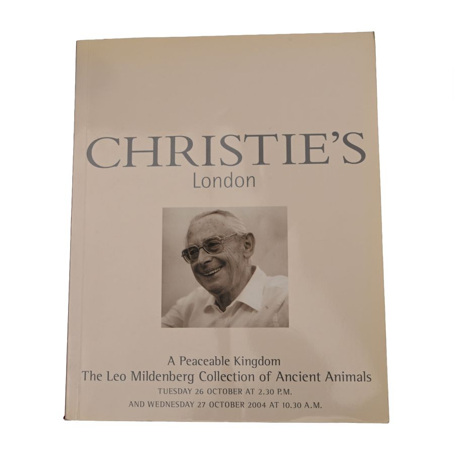 Christie's Auction Catalogue: A Peaceable Kingdom - The Leo Mildenberg Collection of Ancient Animals