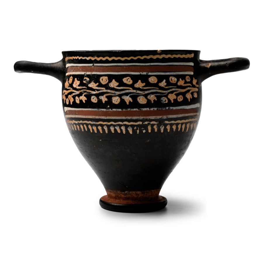 Greek Apulian Gnathian Ware Skyphos