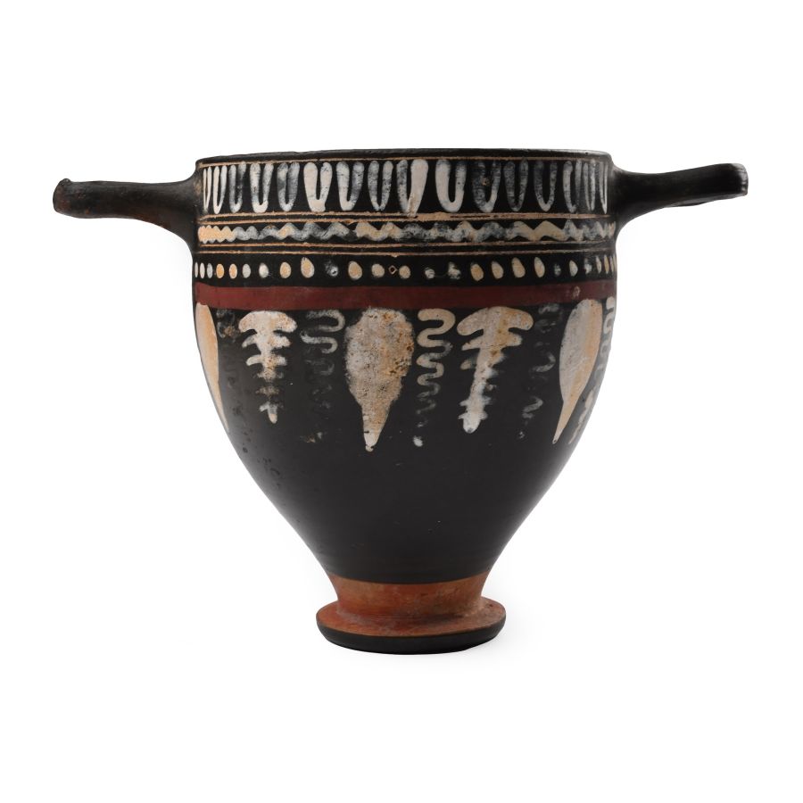 Greek Apulian Gnathian Ware Skyphos