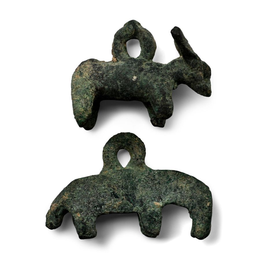 Luristan Bronze Animal Pair