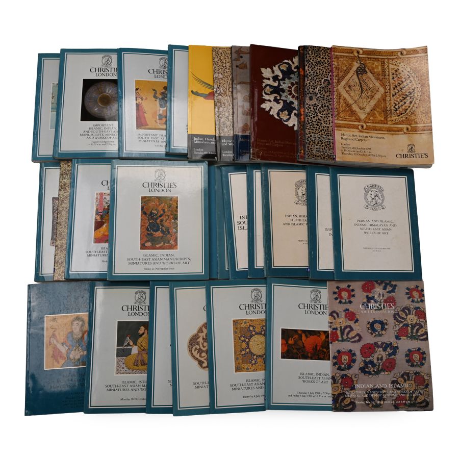 Christie's London Islamic and Indian Art Auction Catalogue Group - 32 Titles
