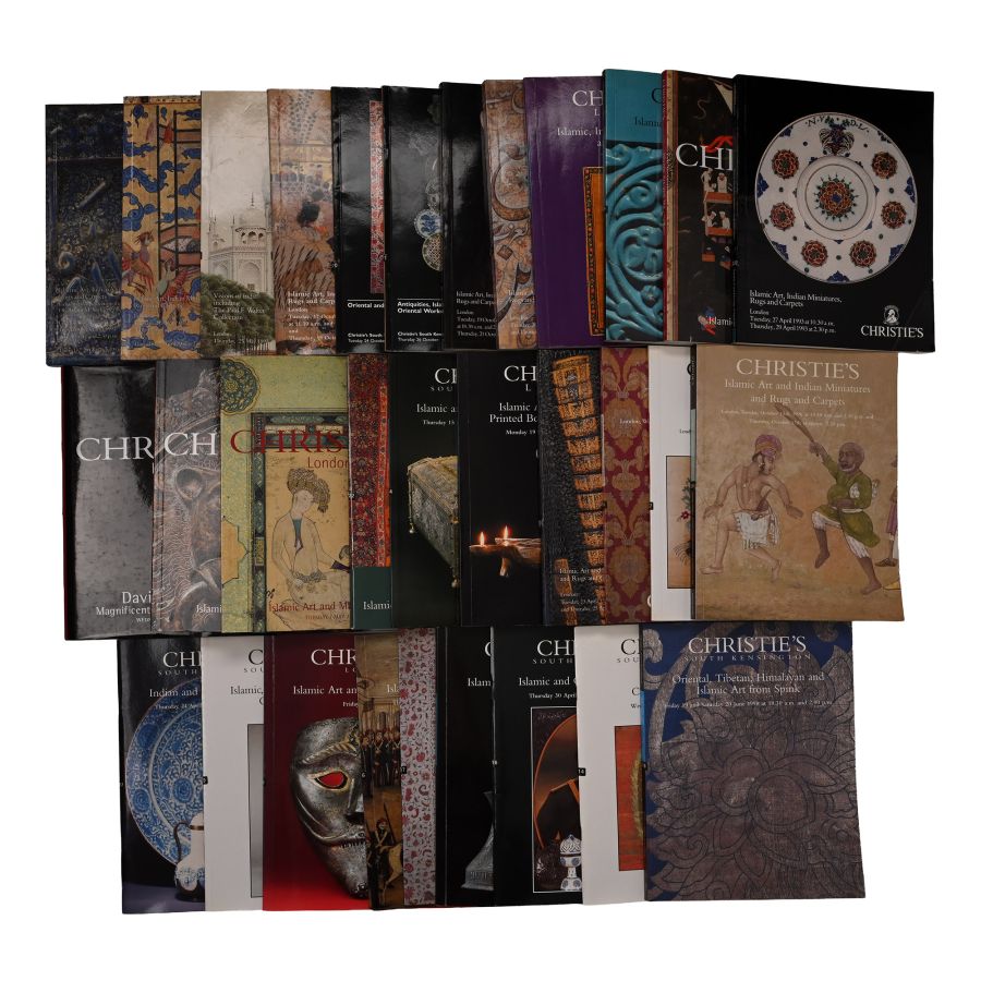 Christie's London Islamic and Indian Art Auction Catalogue Group - 32 Titles