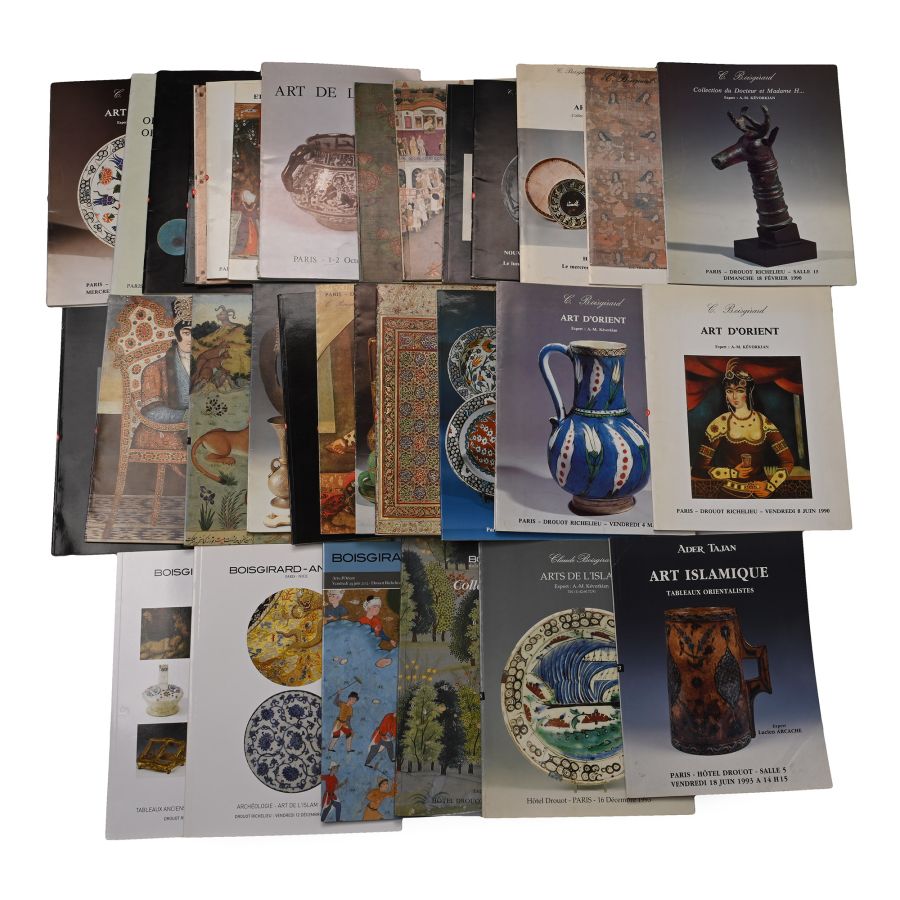 Boisgirad Islamic and Orient Auction Catalogues - 34 Titles