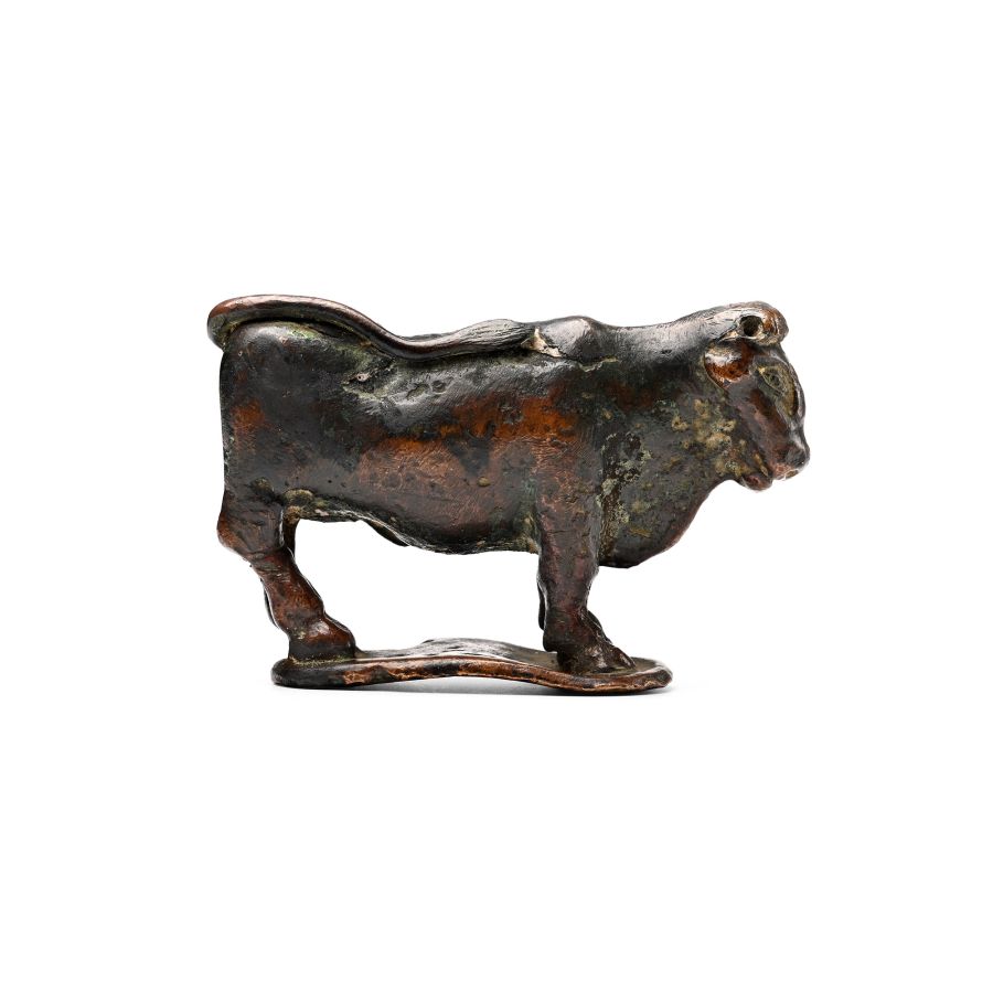 Greek Bronze Sacred Bull Statuette