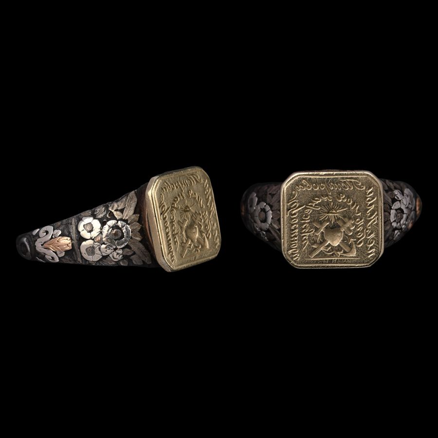 Orthodox Silver-Gilt Signet Ring