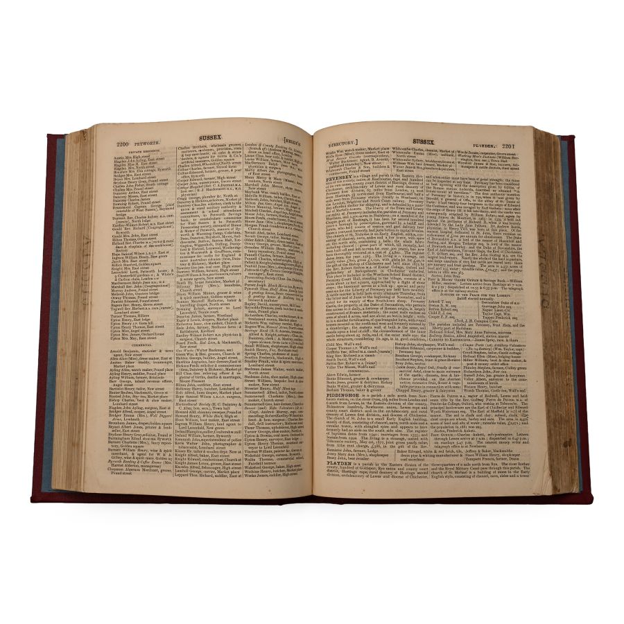 Kelly's Sussex Directory - 1882