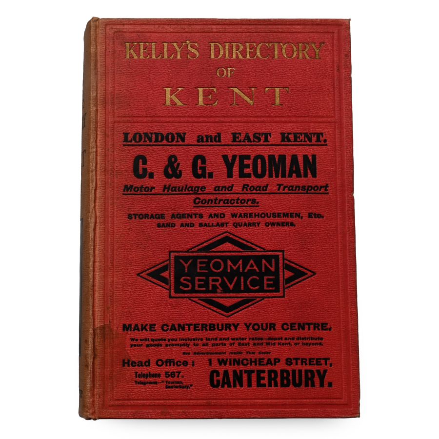 Kelly's Kent Directory - 1930