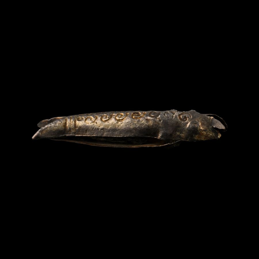Viking Silver Fish Pendant