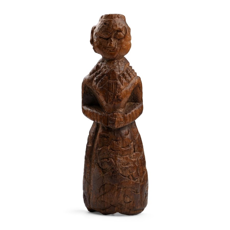 Tudor Wooden Child's Doll