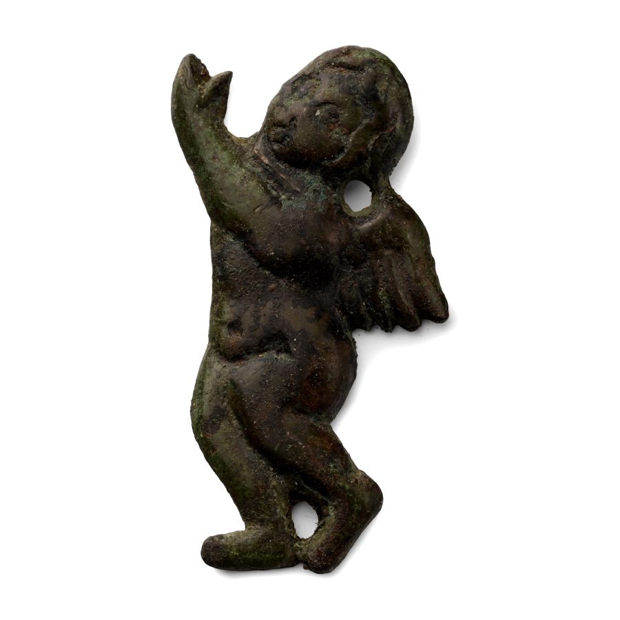 Georgian Bronze Putto Mount