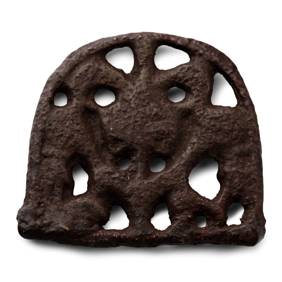 Viking Bronze Bifacial Tongue-Shaped Mount