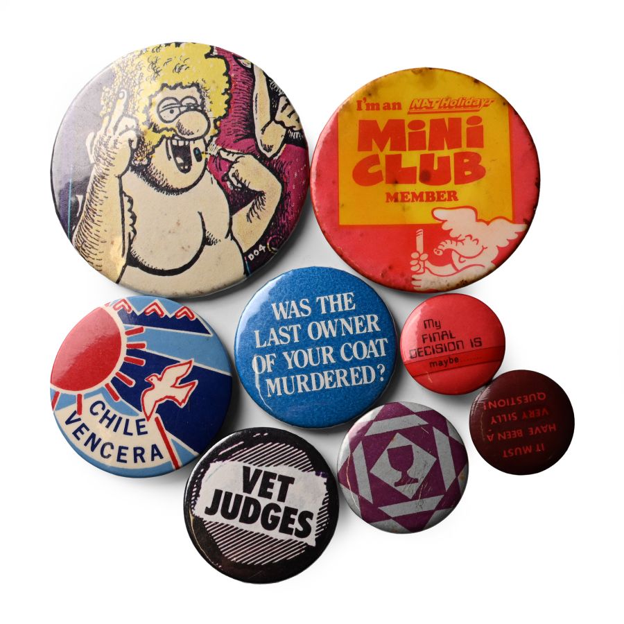 Miscellaneous Vintage Pin Badge Collection