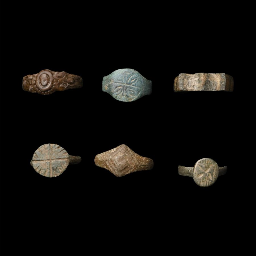 Medieval and Later Bronze Ring Group