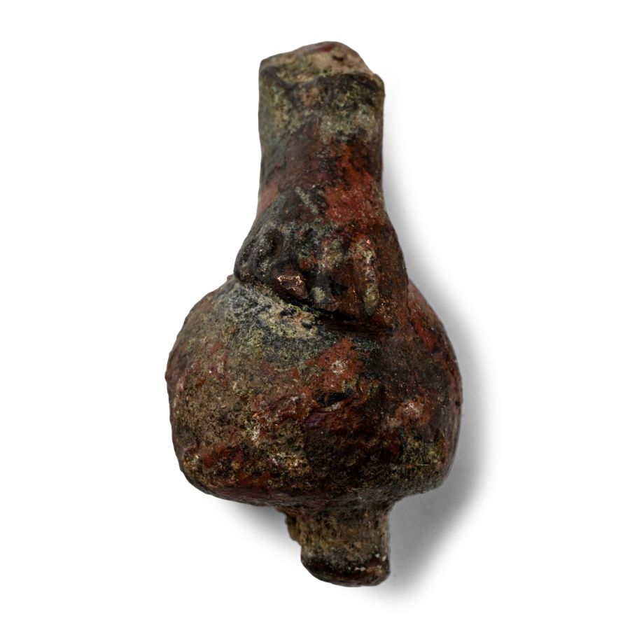 Roman Bronze Statue Foot on Globe