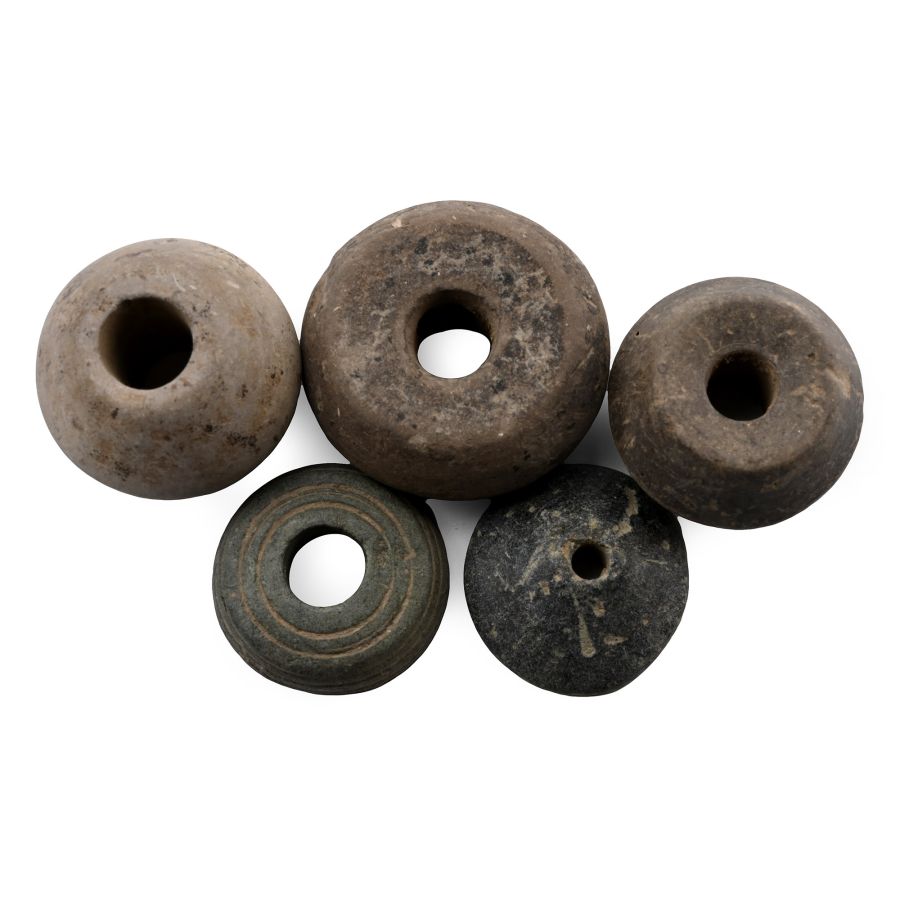 Roman Ceramic Spindle Whorl Group
