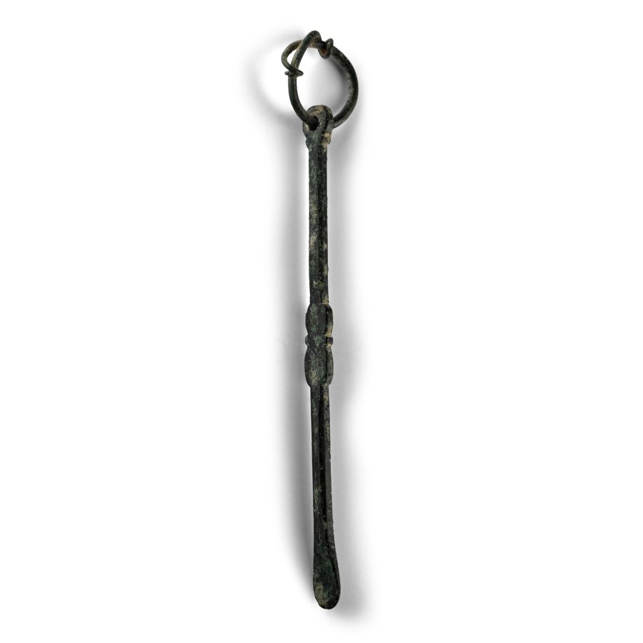 Anglo-Saxon Bronze Decorated Ligula