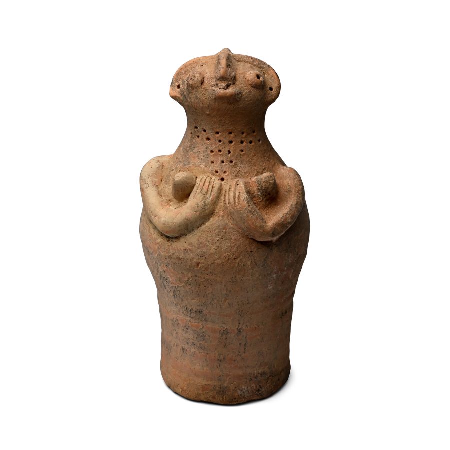 Indus Valley Clay Cylindrical Fertility Figure