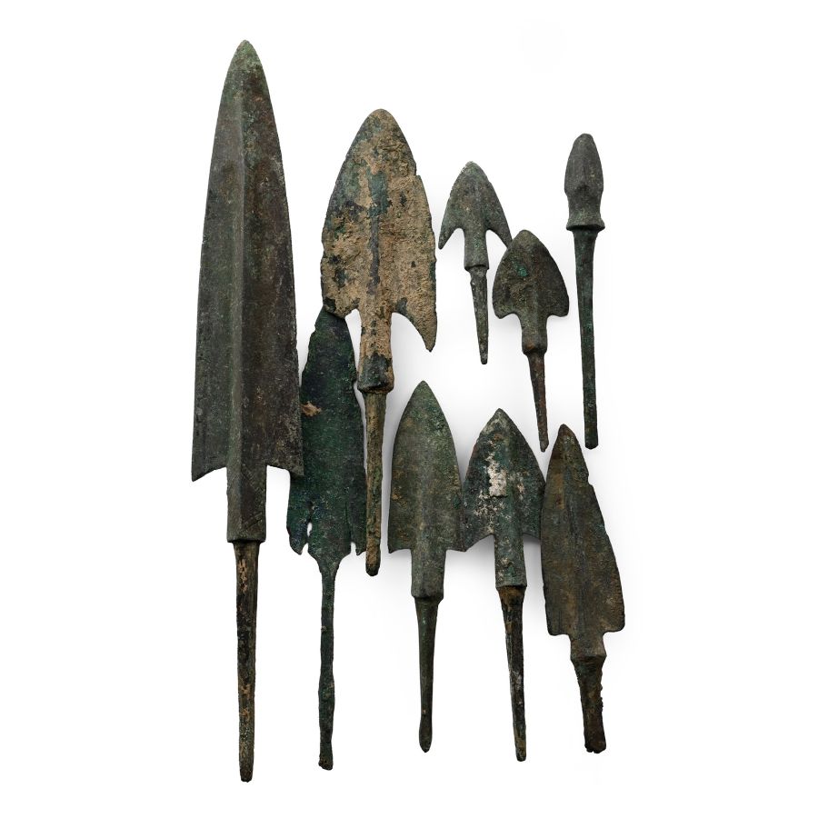 Luristan Bronze Arrowhead Collection