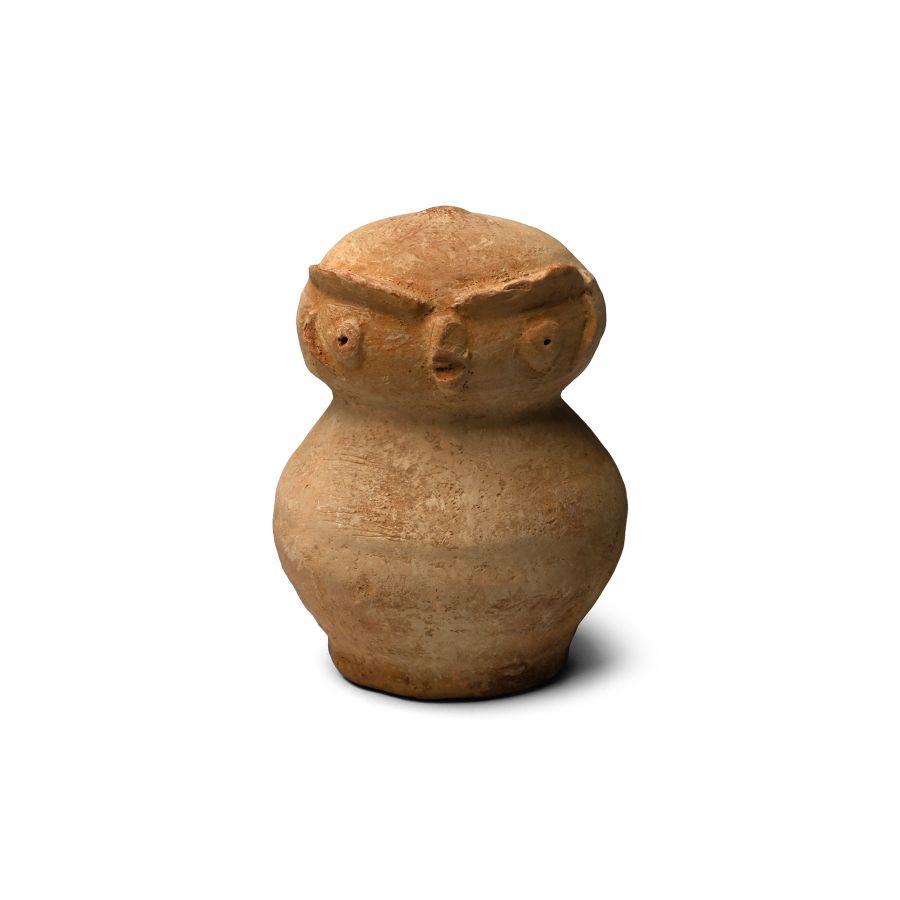 Indus Valley Clay Owl-Like Fertility Figure