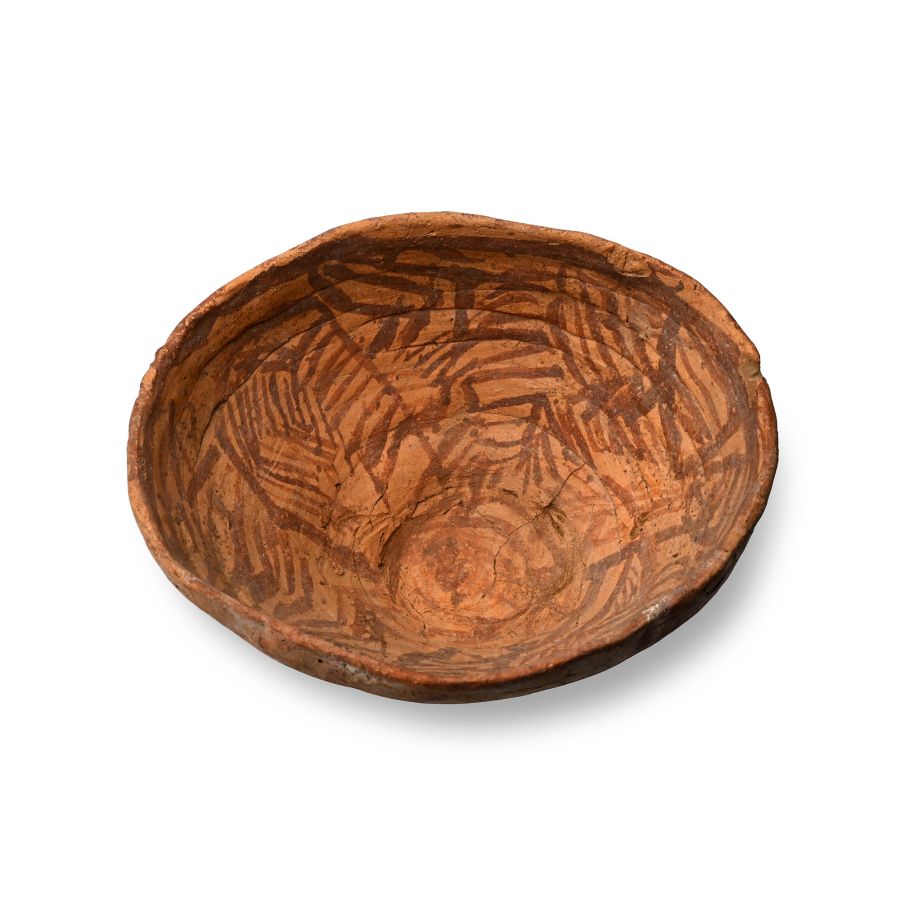 Indus Valley Terracotta Painted Bowl