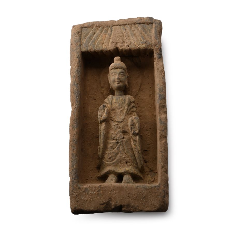 Chinese Wei Buddha Brick