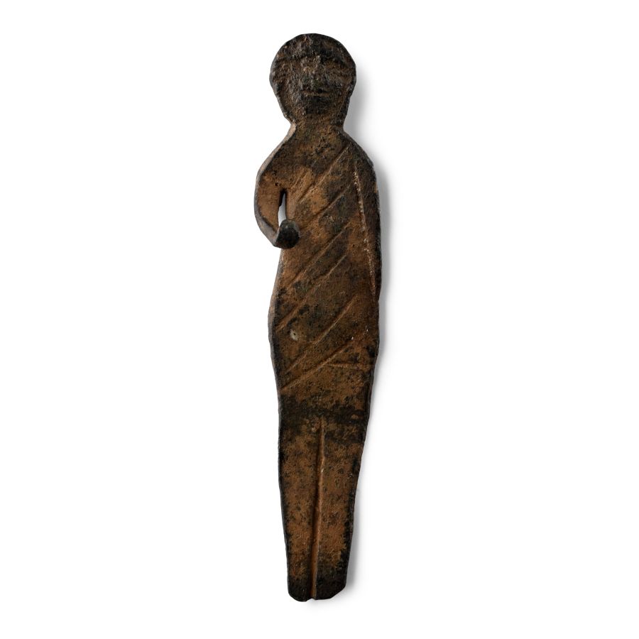 Western Asiatic Bronze Standing Idol