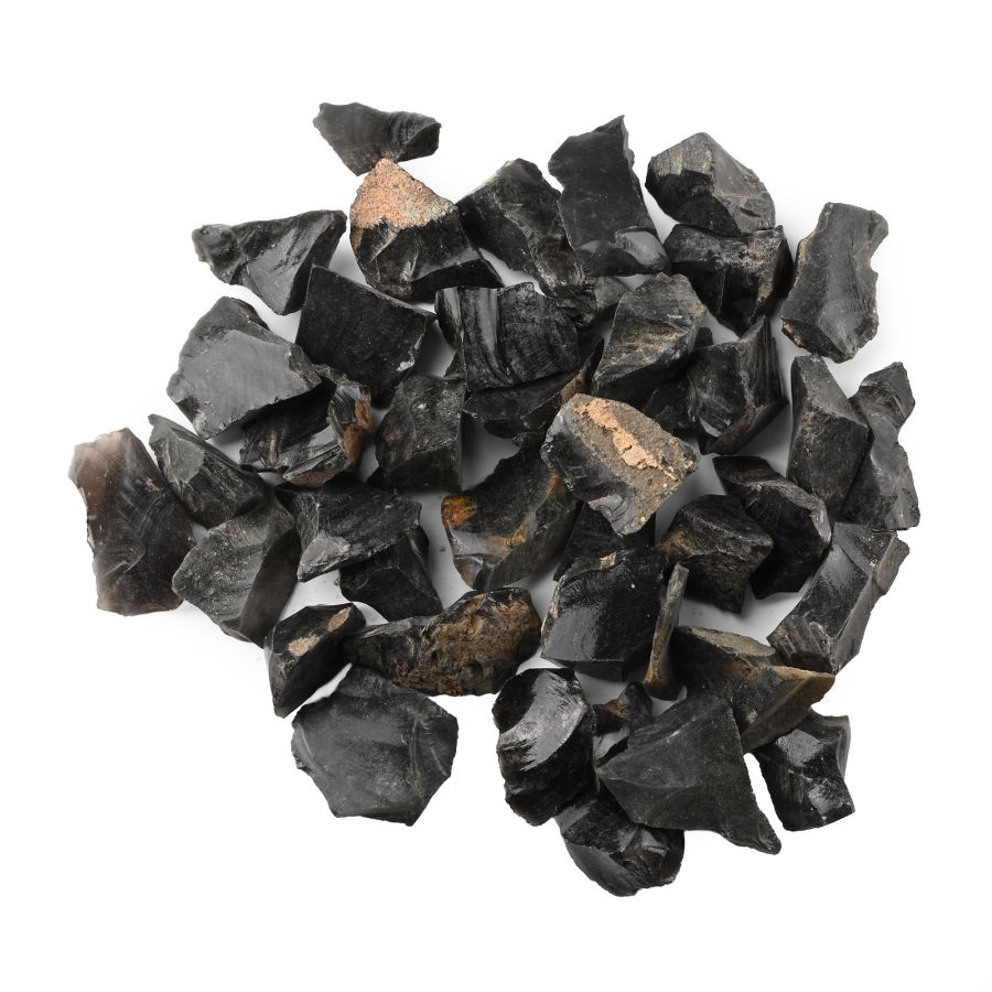 Black Obsidian Mineral Specimens