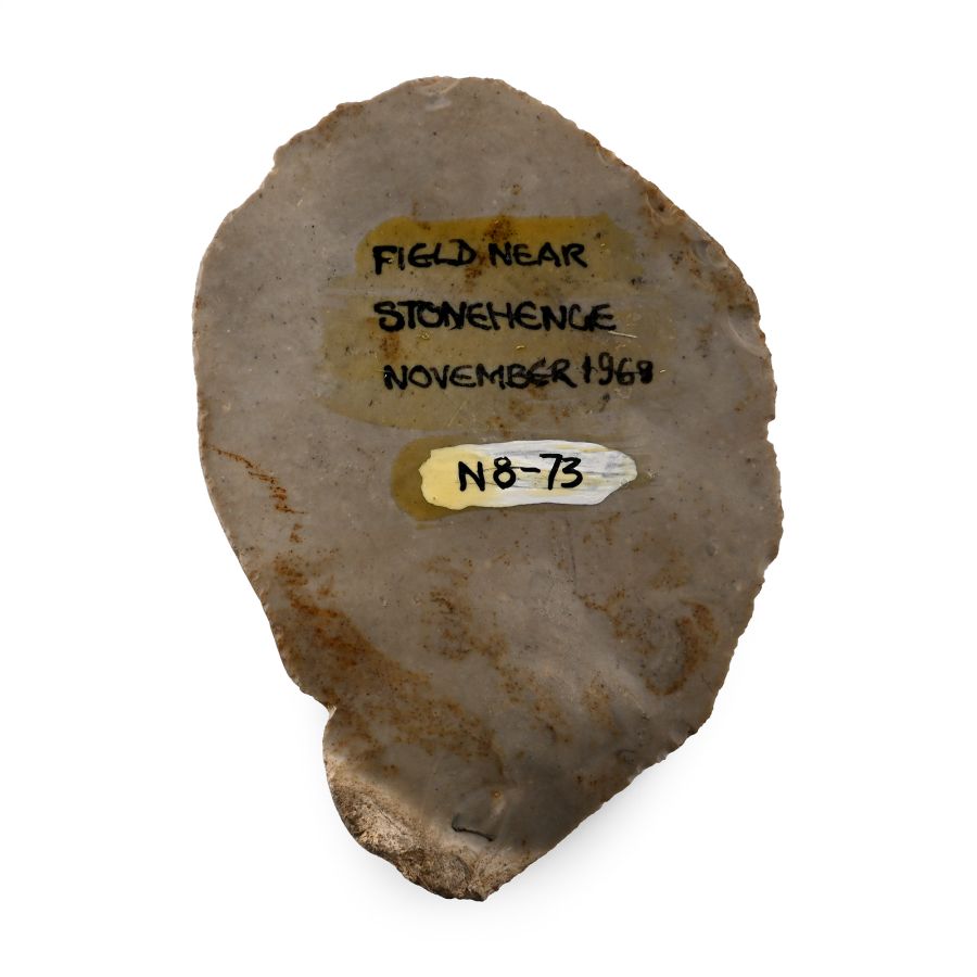 Stone Age 'Stonehenge' Flint Scraper