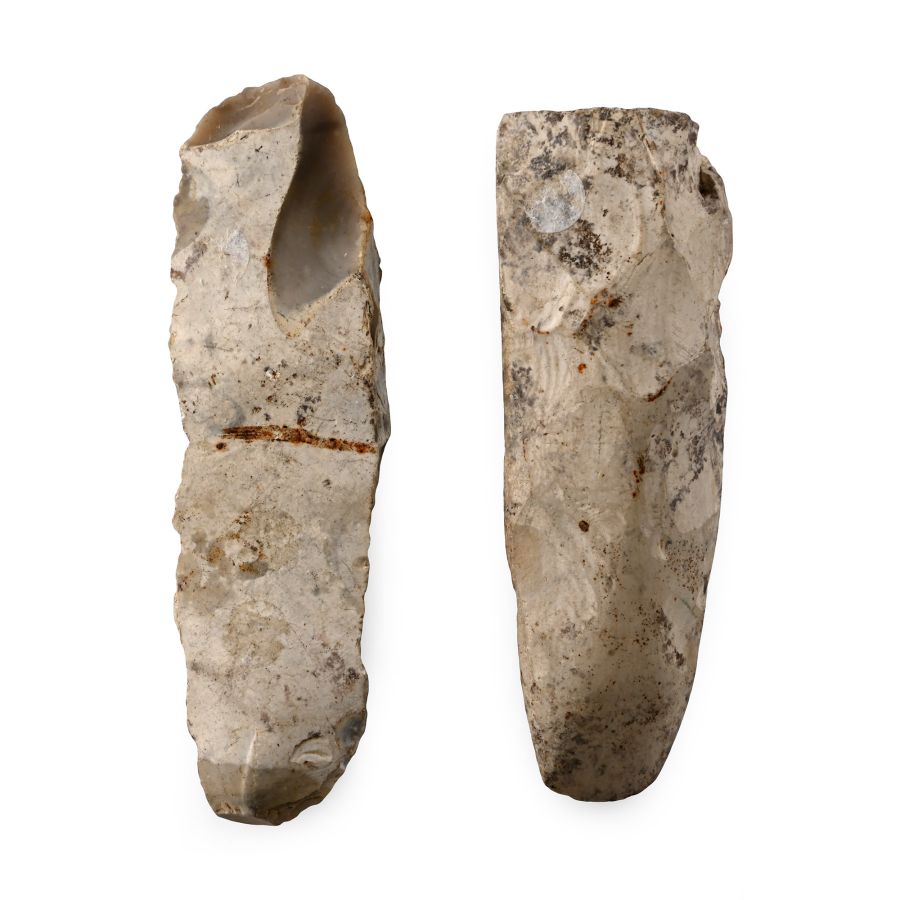 Stone Age 'South Downs' Flint Chisel and Fabricator