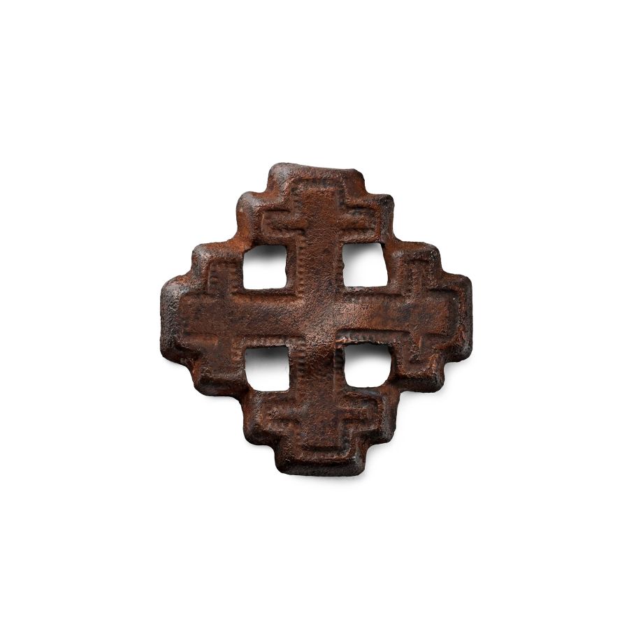 Large Medieval Bronze Knight's Holy Sepulchre Badge