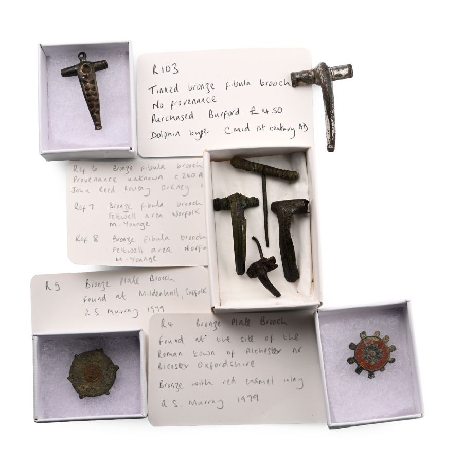 Romano-British Bronze Brooch Collection