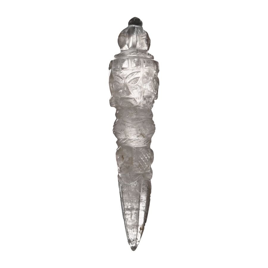 Tibetan Rock Crystal Ceramonial Purba Dagger