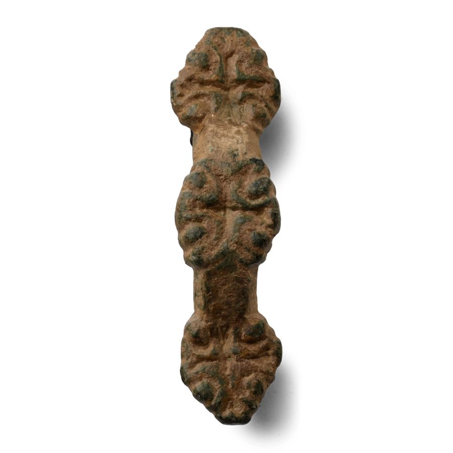 Anglo-Saxon Bronze Ansate Brooch