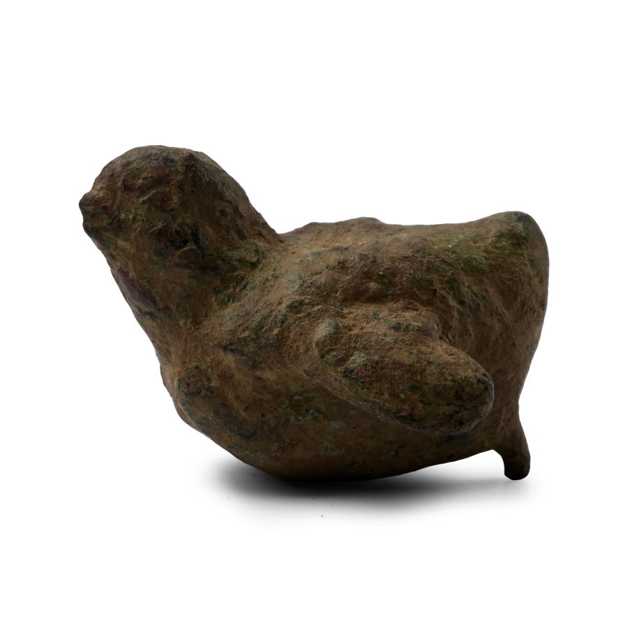 Roman Bronze Bird Figure