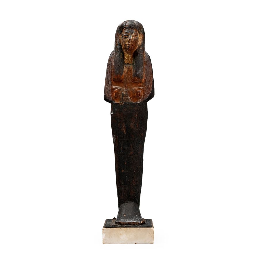Egyptian Wooden Shabti