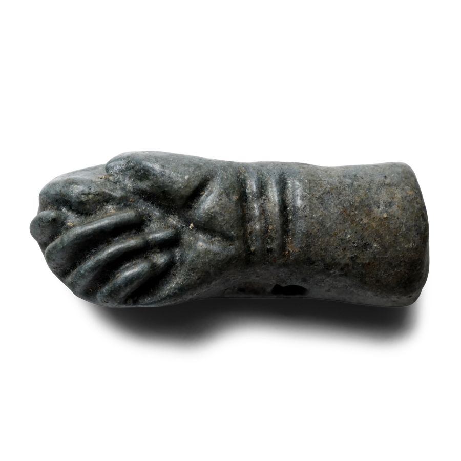Egyptian Faience Fist Amulet