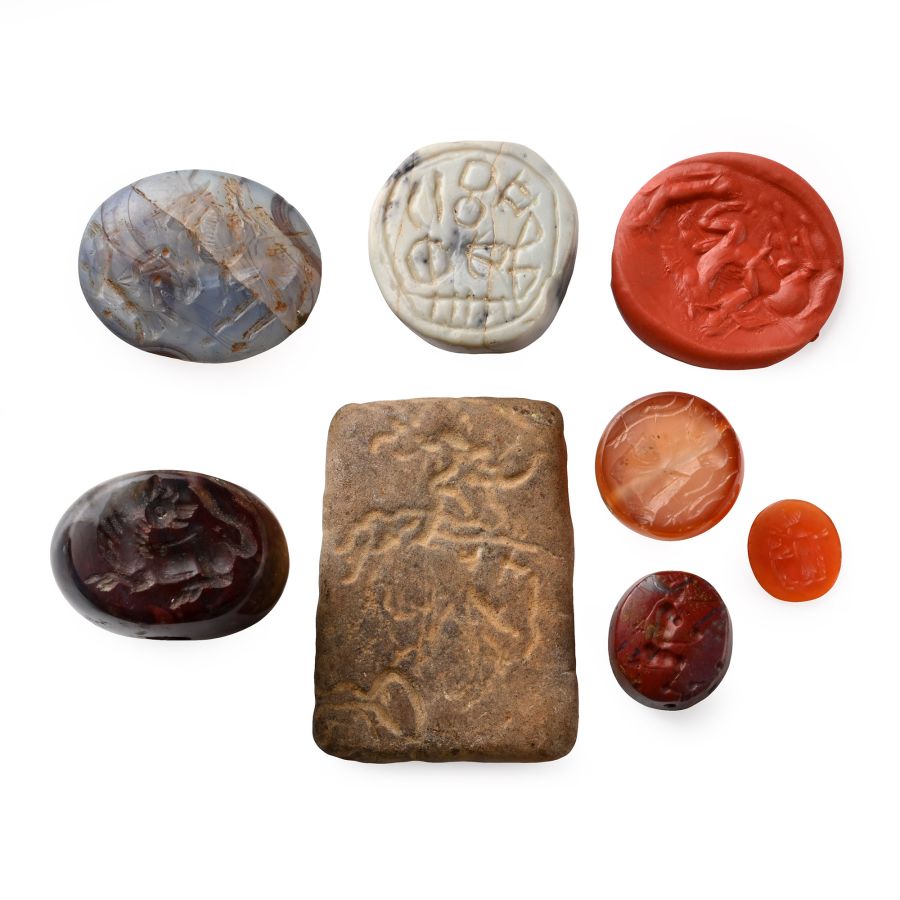 Group of Seals and Scaraboids